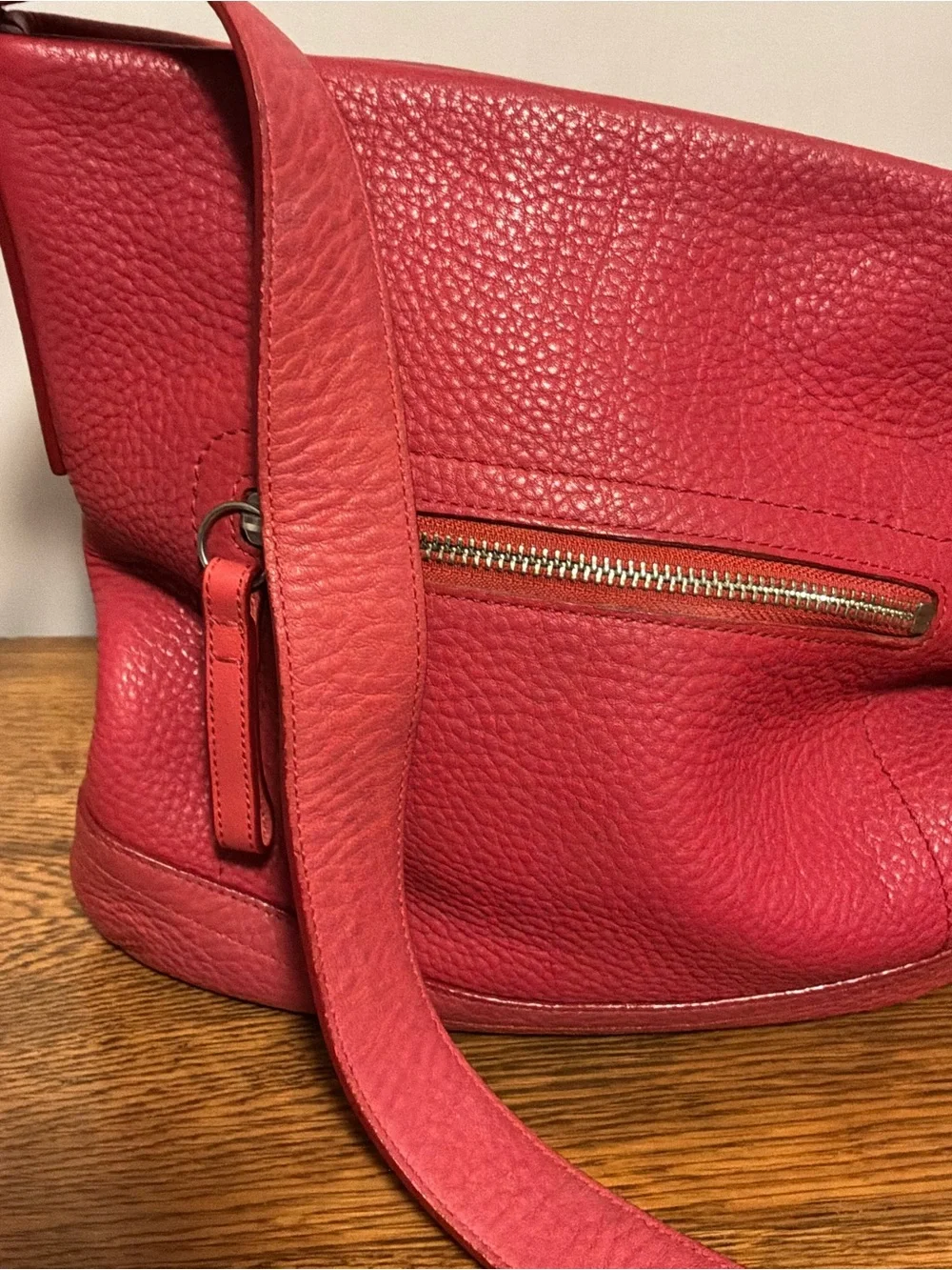 Coach Legacy Pebbled Leather Shoulder Bag